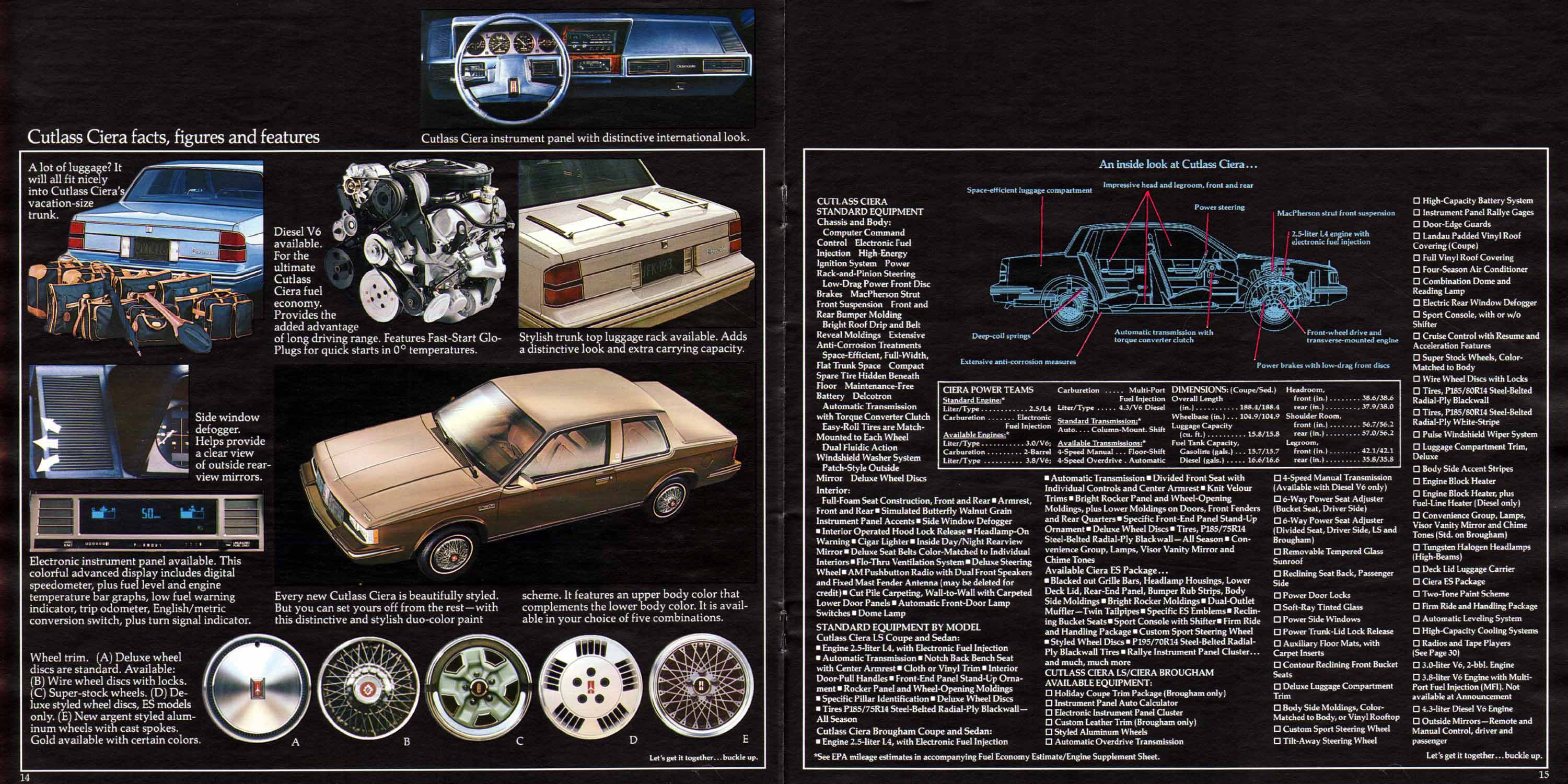 1984 Oldsmobile Mid-Size Brochure Page 17